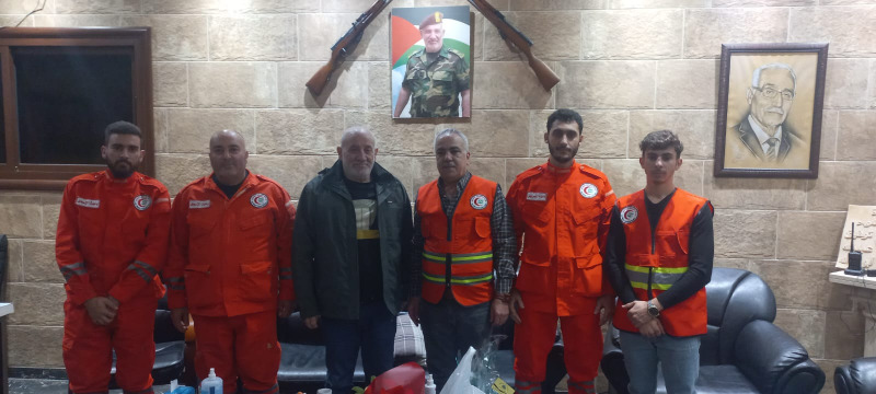 اللواء عبدالله يستقبل وحدة التدخل الصحي في منطقة صور