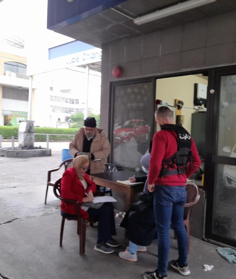 محاضر ضبط في حق أصحاب محطات مخالفين,, في صيدا