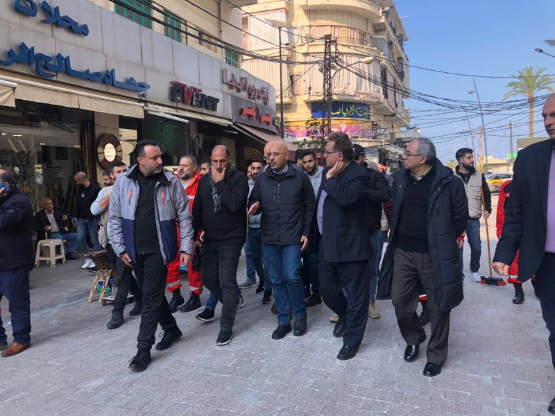 ياسين جال في صيدا وجوارها متفقدا حملة النظافة ومتطوعيها:..