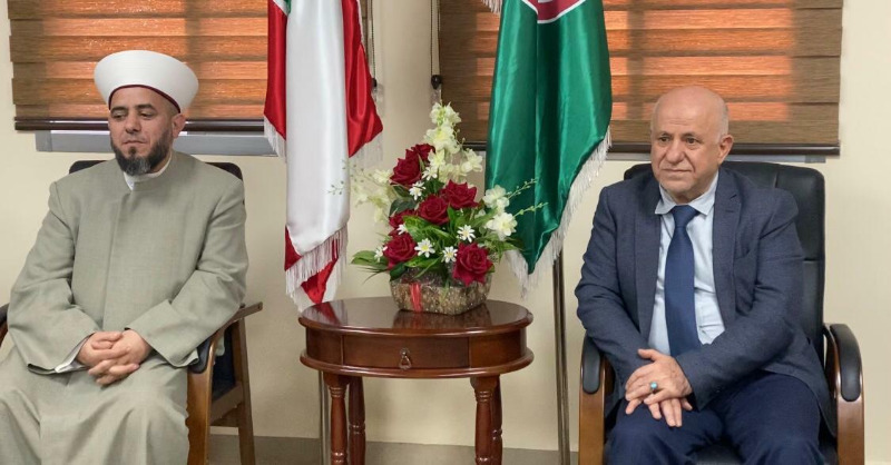 النائب قبلان يستقبل مفتي راشيا الشيخ وفيق حجازي والوفد المرافق