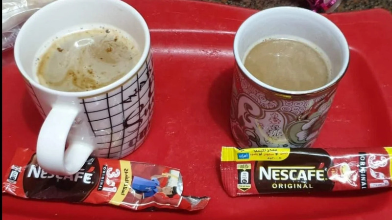 بالفيديو.. نسكافيه ببودرة البلاط.. وسلمولي على العروض وتحطيم الأسعار