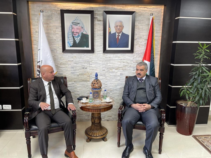 رئيس ديوان الرقابة المالية والادارية يلتقي رئيس دائرة شؤون اللاجئين