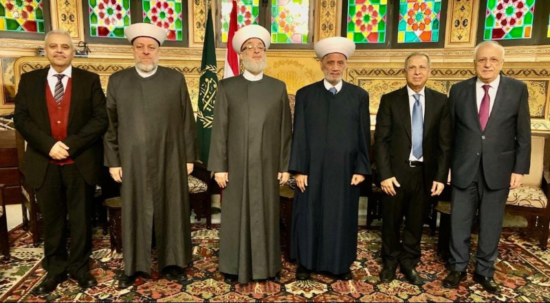 المفتي دريان يستقبل وفد "المشاريع الخيرية الإسلامية" برئاسة قراقيرة