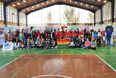 مدرسة الفنون الانجيلية بصيدا نظمت معرضا للجمعيات تحت عنوان beyond school walls
