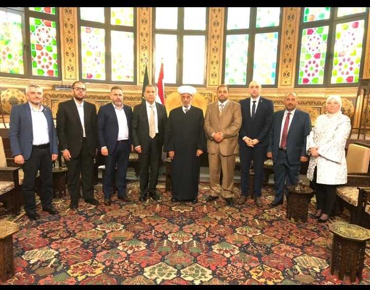 المفتي دريان استقبل المجلس الإداري لـ"المقاصد" - صيدا