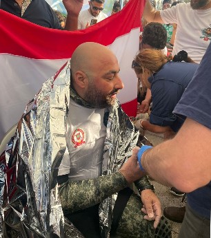 خروج الغطاس محمد زين من مهمة غطس استمرت 48 ساعة مقابل عين المريسة