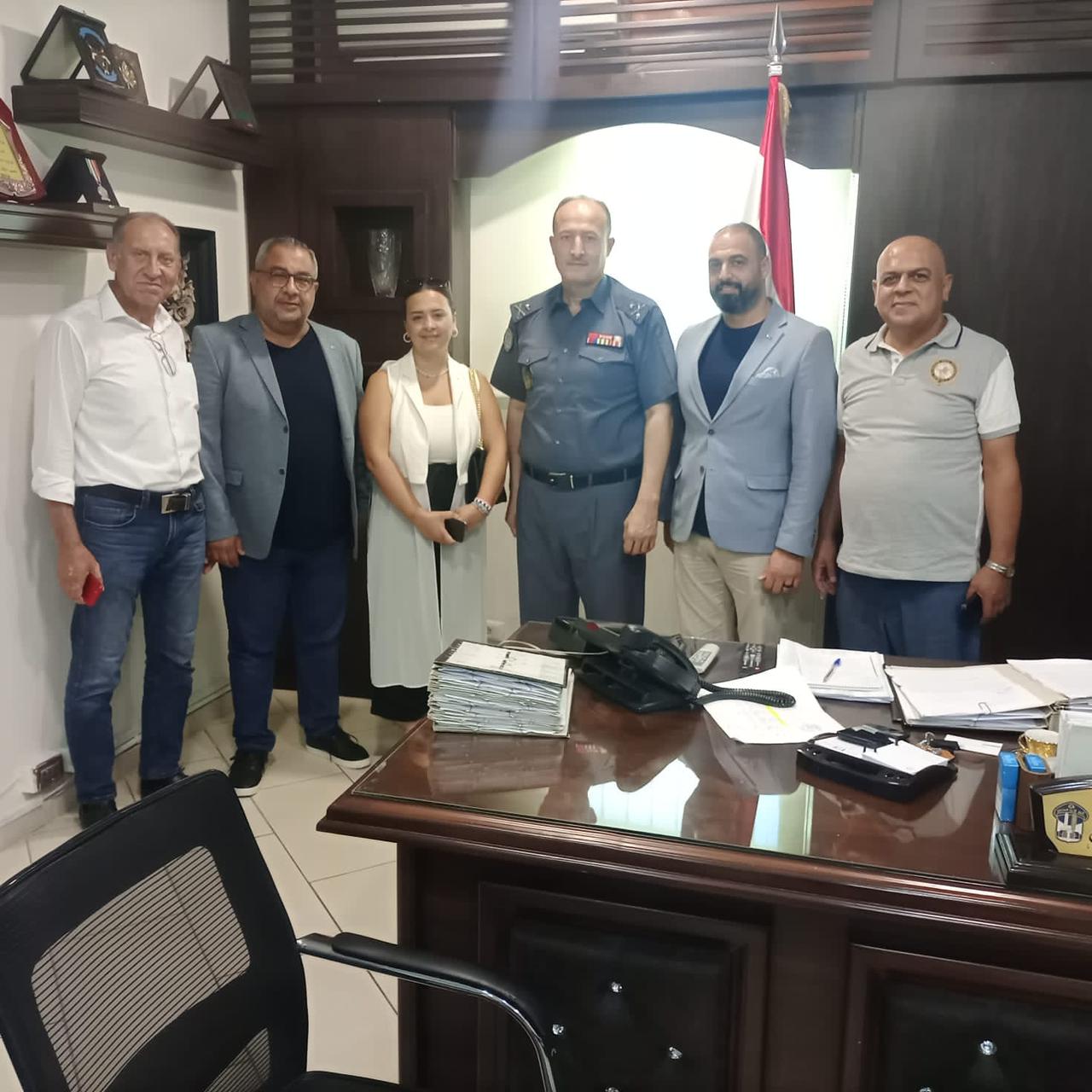 المستقبل - الجنوب جال على قادة الاجهزة الامنية في سراي صيدا مثمنا جهودهم في حفظ الامن والاستقرار