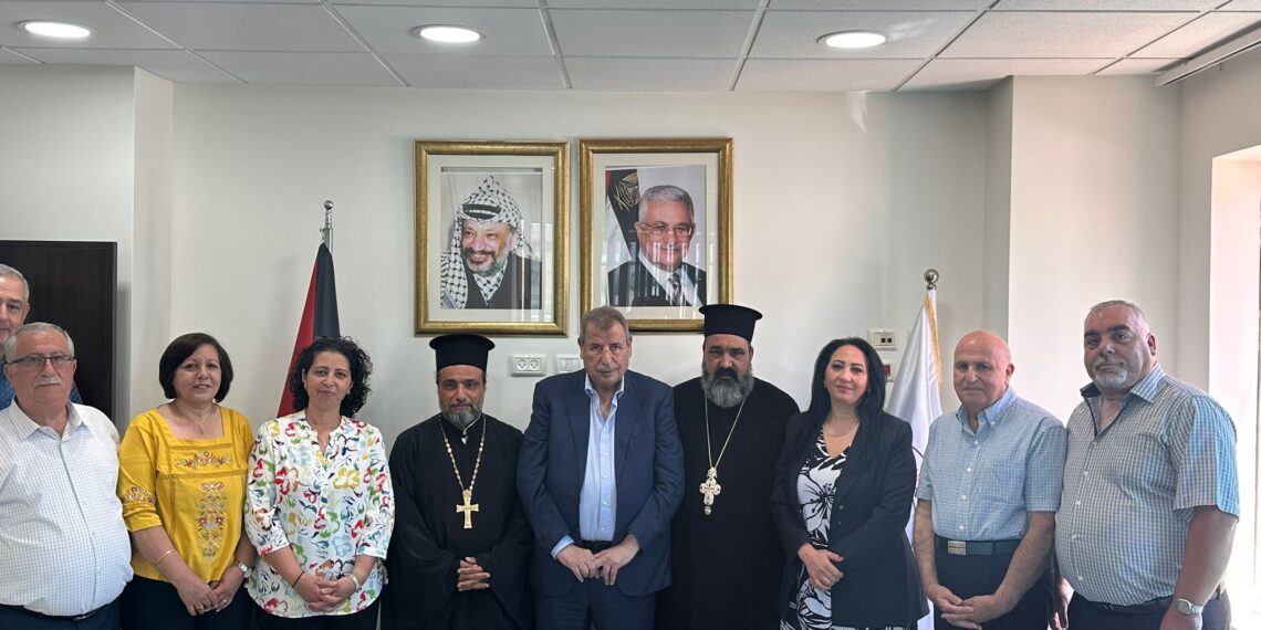 د. خوري يلتقي رئيس دير تجلي الرب للروم الارثوذكس ومجلس وكلاء الكنيسة