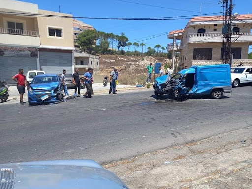 حادث سير مروّع في بلدة صريفا الجنوبية يتسبب في إصابة جرحى بحالة حرجة"