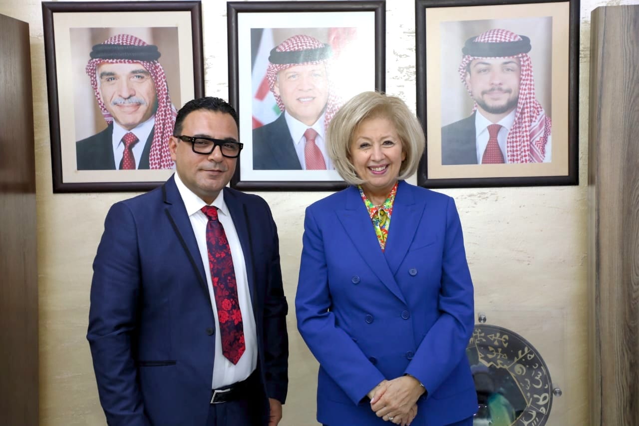 فادي اللوند يصرح: وزيرة الثقافة الأردنية د.هيفاء النجار ترحب بمهرجان الأمل وتثني عليه
