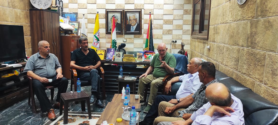 فصائل منظمة التحرير الفلسطينية تعقد اجتماعها الدوري بمخيم الرشيدية