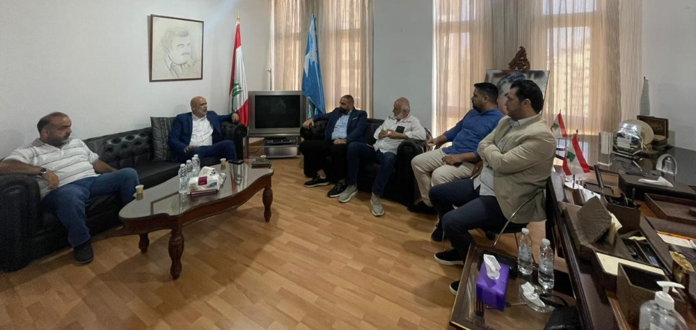 المستقبل - الجنوب استقبل وفد الجماعة الاسلامية في الجنوب برئاسة د. حمود