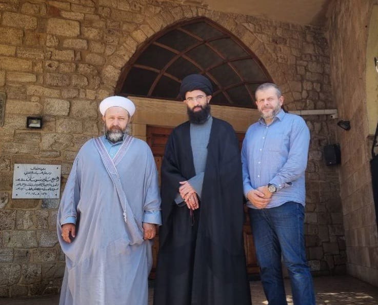 المستشار الثقافي الإيراني زار المفتي سوسان وجال على الأماكن التاريخية في صيدا
