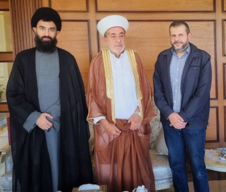 المستشار الثقافي الإيراني زار المفتي سوسان وجال على الأماكن التاريخية في صيدا