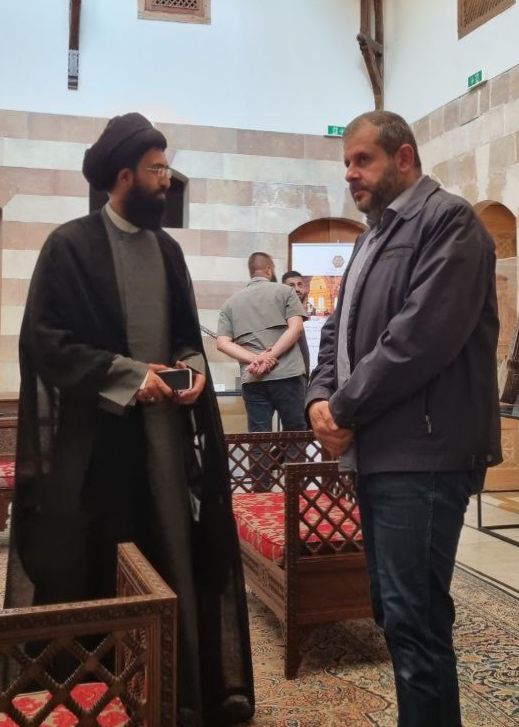 المستشار الثقافي الإيراني زار المفتي سوسان وجال على الأماكن التاريخية في صيدا
