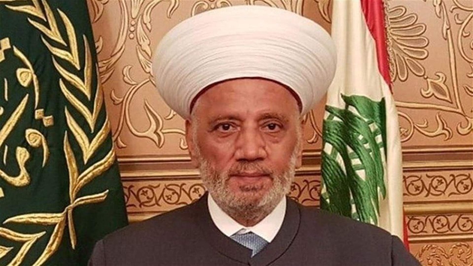 المفتي دريان يرفض أن يطرح من خارج جدول الأعمال تمديد ولايته