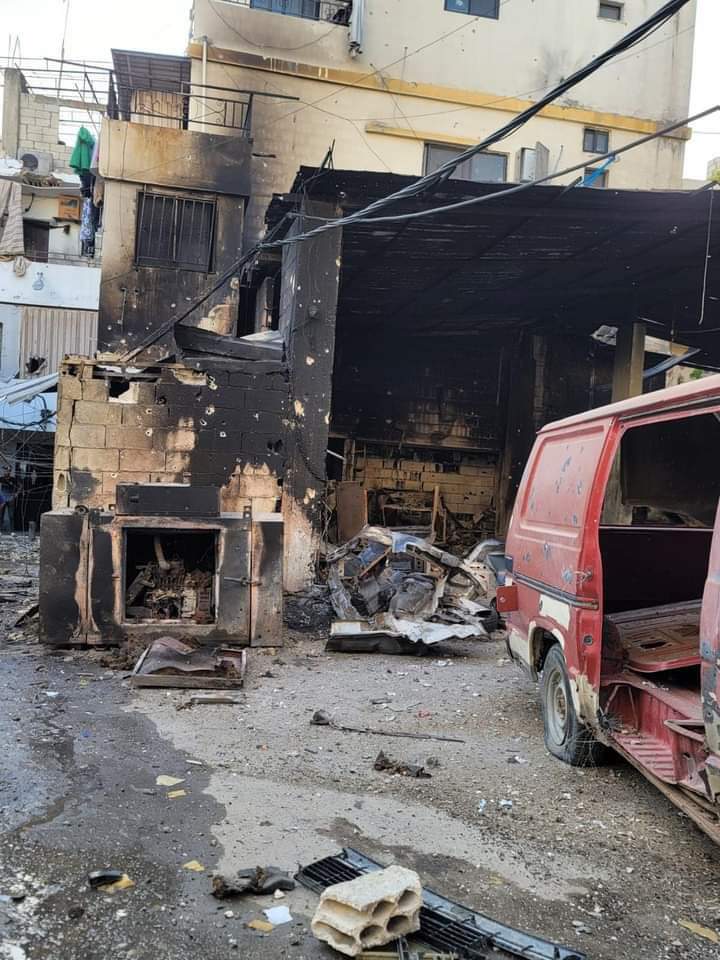 بالصور: الدمار الهائل في مخيم عين الحلوة!