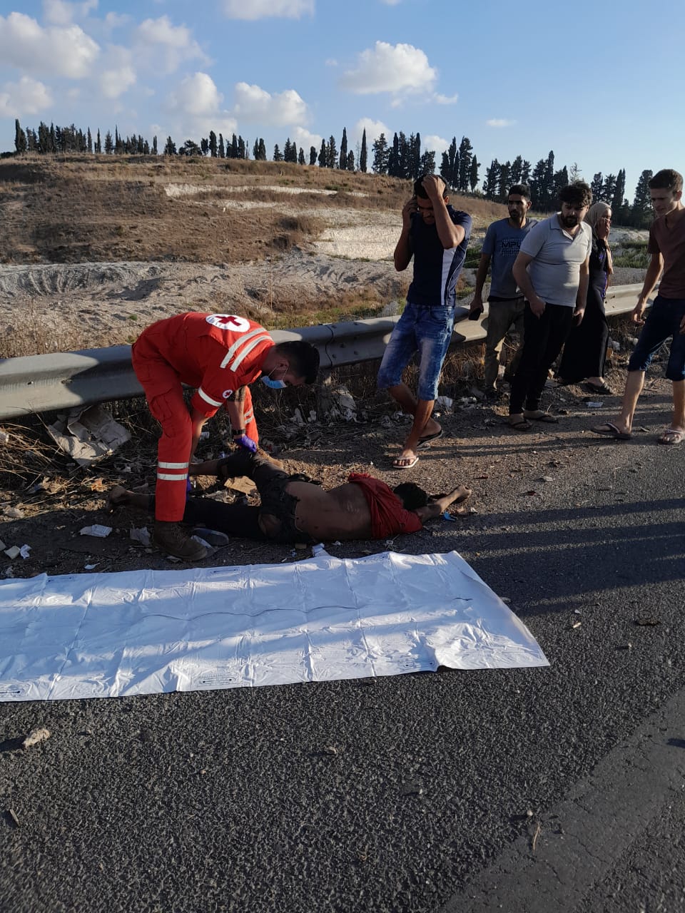 بالصور والفيديو.. حادث سير مروع يودي بحياة شخصين على اوتوستراد أنصارية!