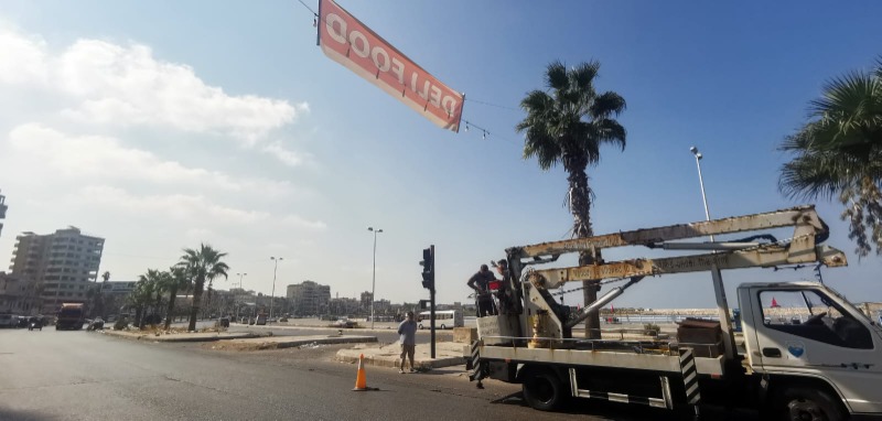شرطة بلدية صيدا واصلت حجز آليات تيك توك مخالفة وإزالة اللوحات واللافتات الإعلانية غير المرخصة