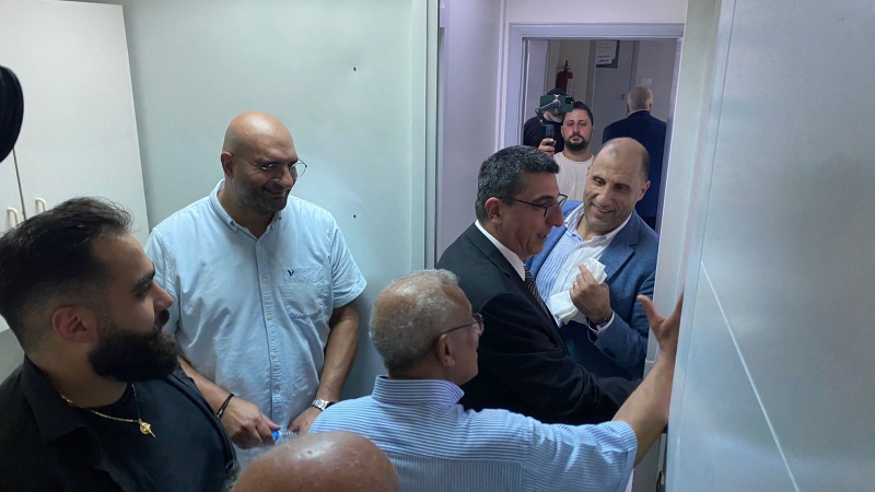 حفل تأهيل وتوسعة مستوصف الشهيد معروف سعد!