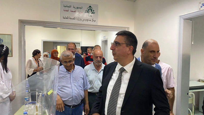 حفل تأهيل وتوسعة مستوصف الشهيد معروف سعد!