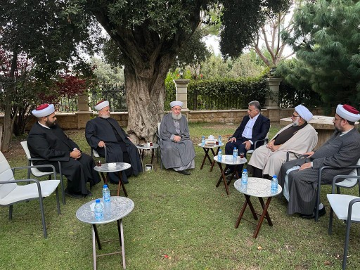 اللواء ابراهيم بحث المستجدات مع وفد من تجمع العلماء المسلمين...