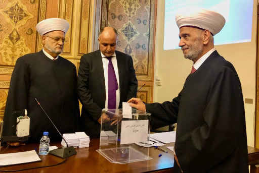 المفتي دريان صادق على نتائج انتخابات المجلس الشرعي في بيروت والمناطق
