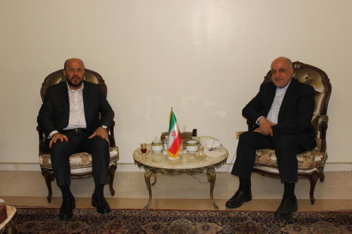"حماس" تبحث مع السفير الإيراني في لبنان تطورات معركة طوفان الأقصى