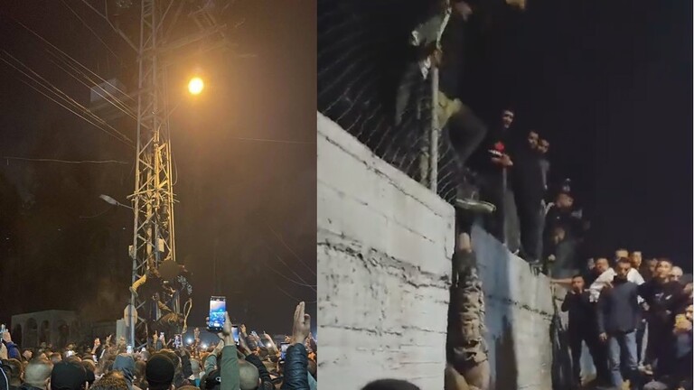 بالفيديو - بتهمة العمالة ... إعدام فلسطينيَّين وتعليقهما على عمود للكهرباء!